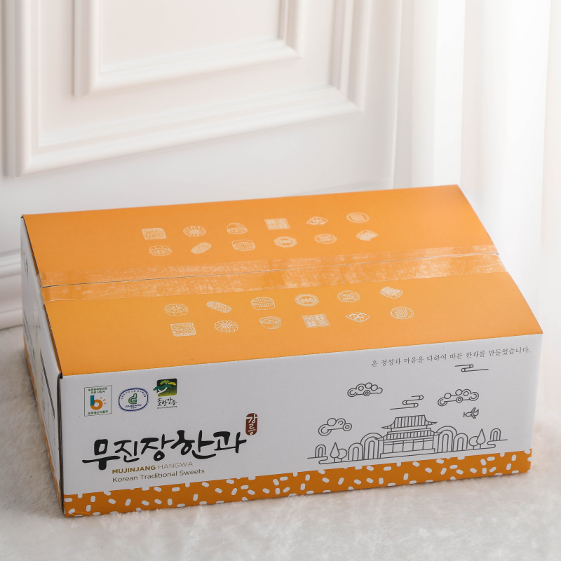 강릉무진장한과,강릉무진장한과  실속세트 과줄강정반반 중