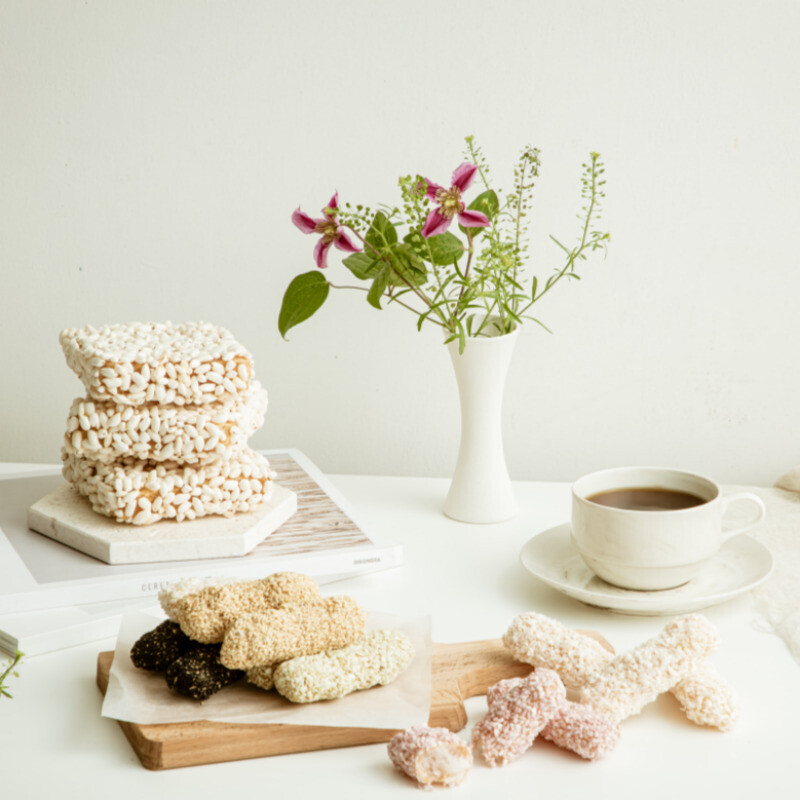 강릉무진장한과,강릉무진장한과  실속세트 과즐강정반반 중(개별포장)