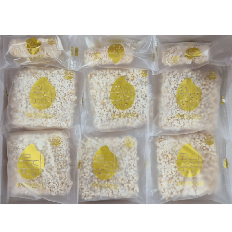 강릉무진장한과,강릉무진장한과  춘천한지대 선물세트(인디핑크 고급보자기*노리개)