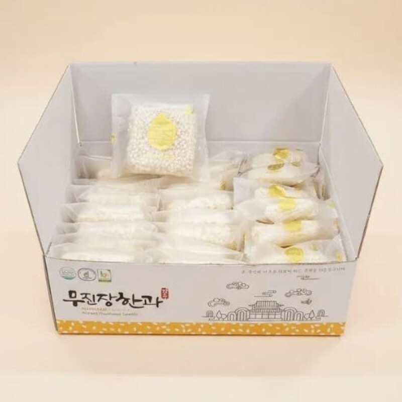 강릉무진장한과,강릉무진장한과  실속세트 과즐강정반반 중(개별포장)